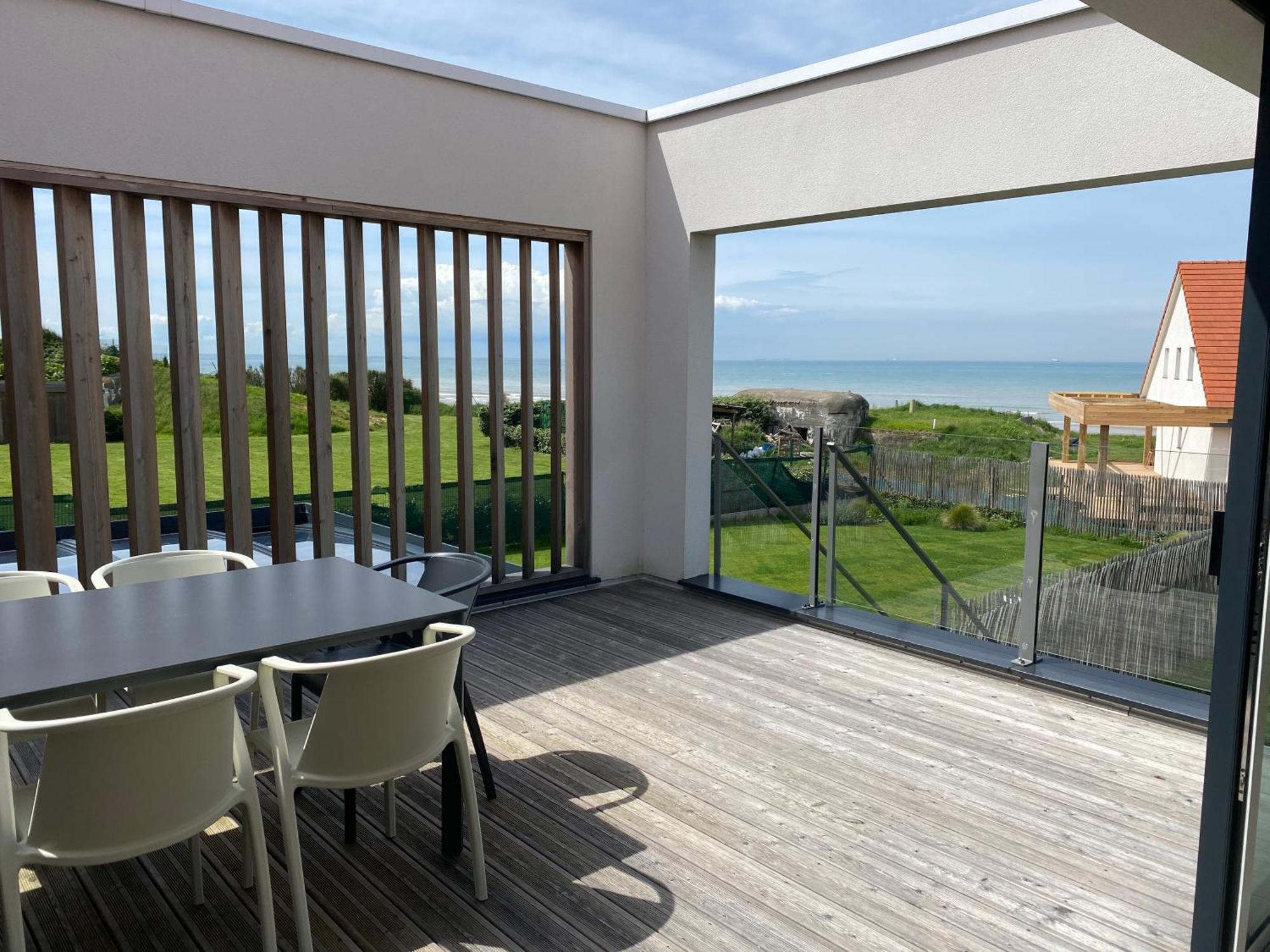 B&B Sangatte-Calais - Terrasse Vue Mer - 2 Min A Pied De La Plage Extérieur photo